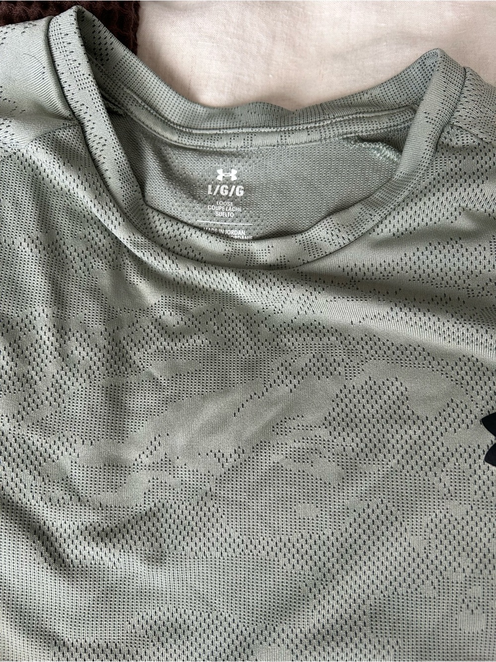 Under Armour Men’s Long-Sleeve Performance Tops - Navy, Olive & Light Green - Picture 3 of 4